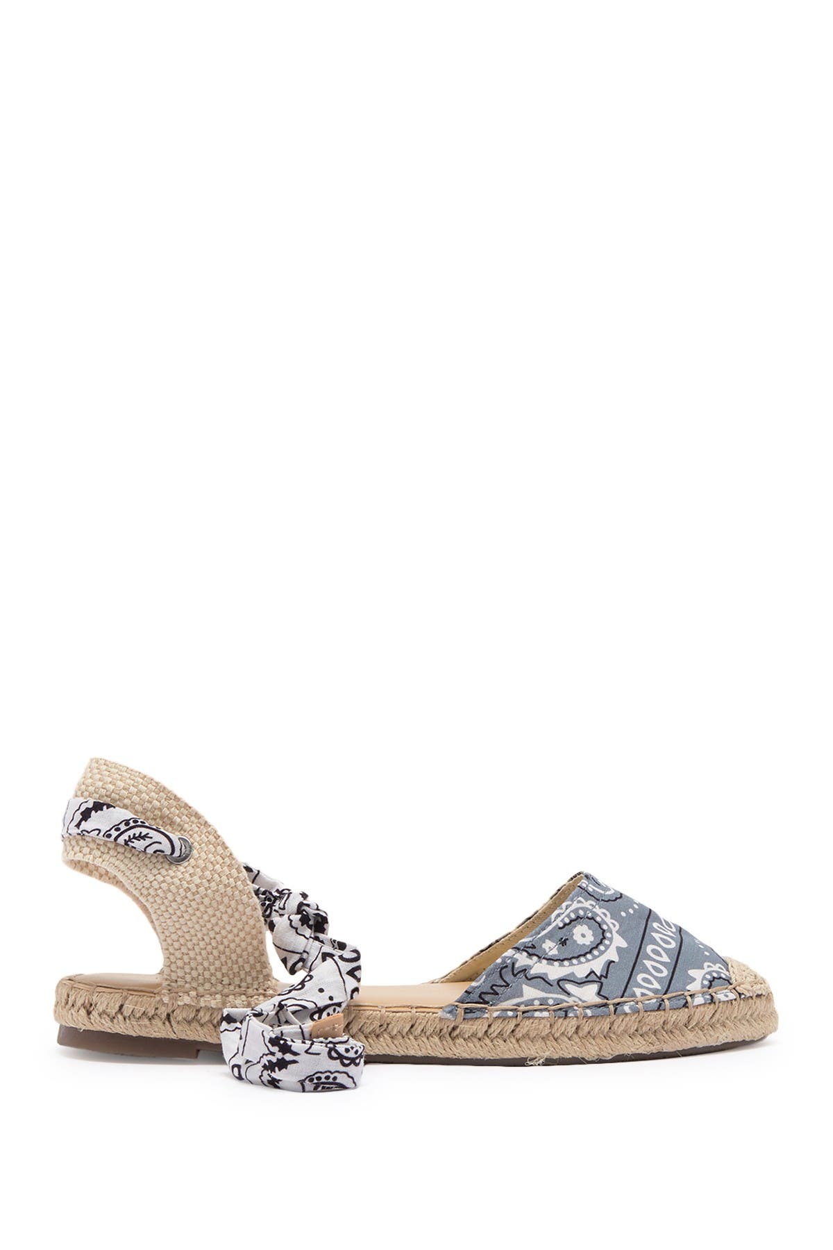 Nine West Meow Bandana Espadrille Flat, Alternate, color, 