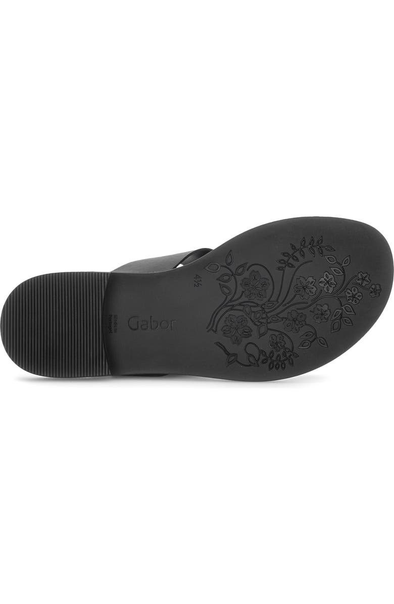 Gabor Studded Flip Flop, Alternate, color, Black