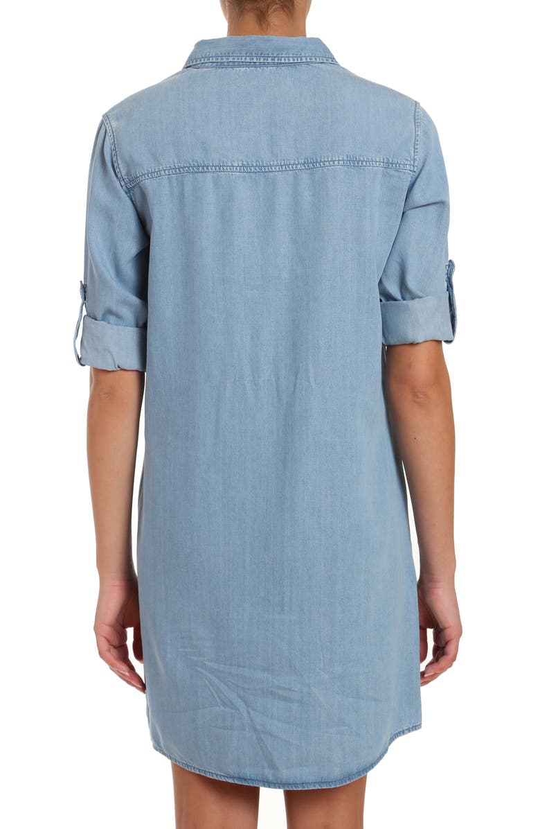 Mavi Jeans Lara Chambray Shirtdress, Alternate, color,