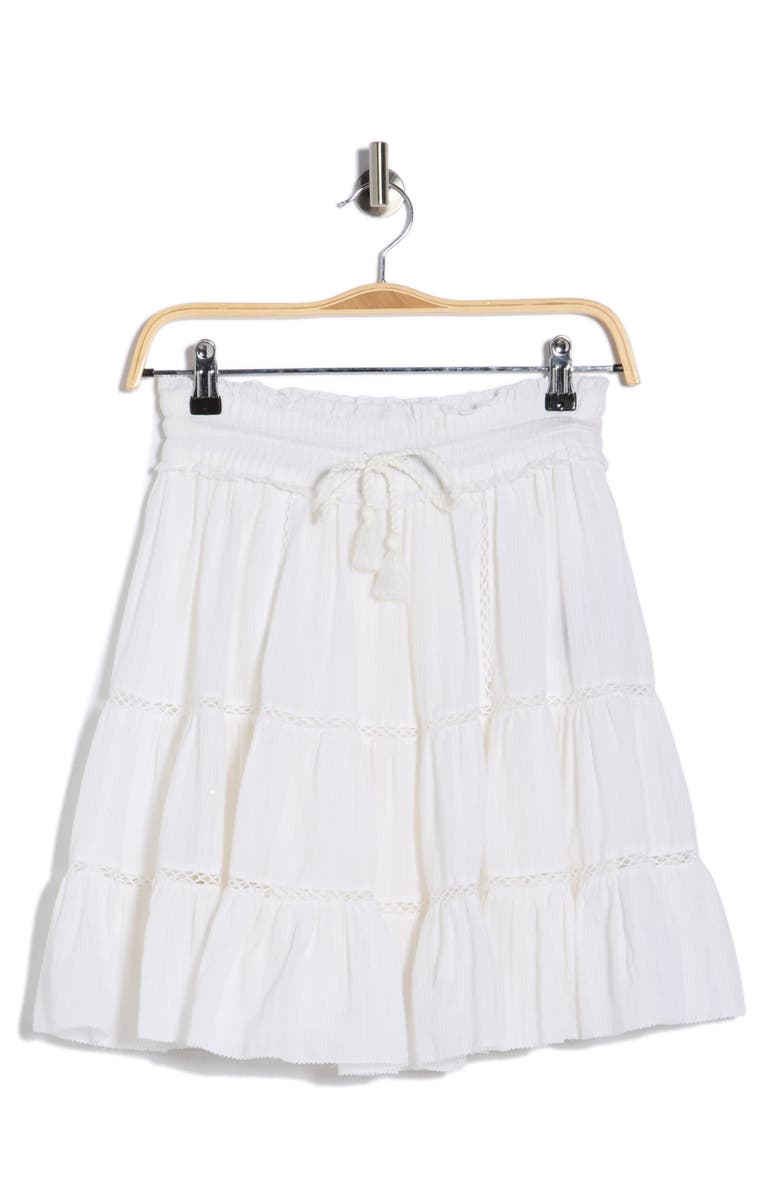 Isabel Marant Étoile Lioline Tiered Skirt, Alternate, color, White