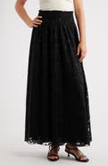 NIKKI LUND James Floral Lace Maxi Skirt