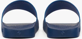Women's Monogram Print Rubber Slides