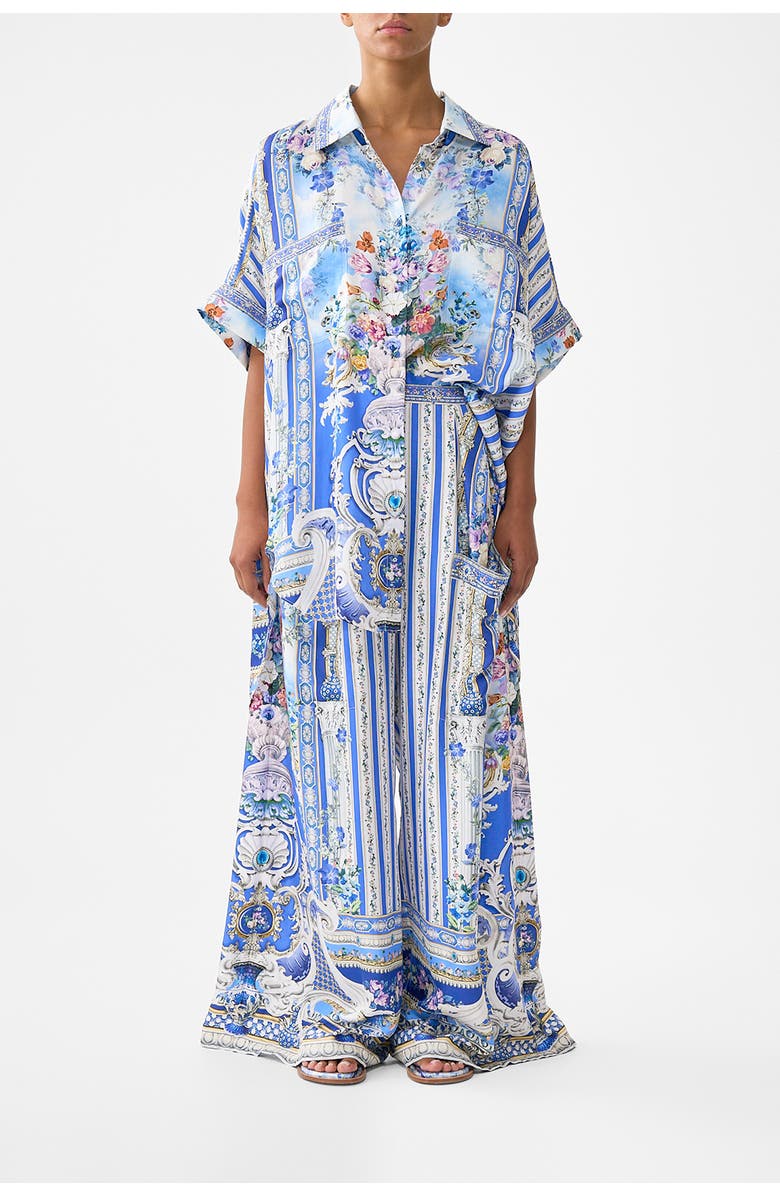 Camilla Oversized Pocket Tunic, Main, color, Ottoman Opulence