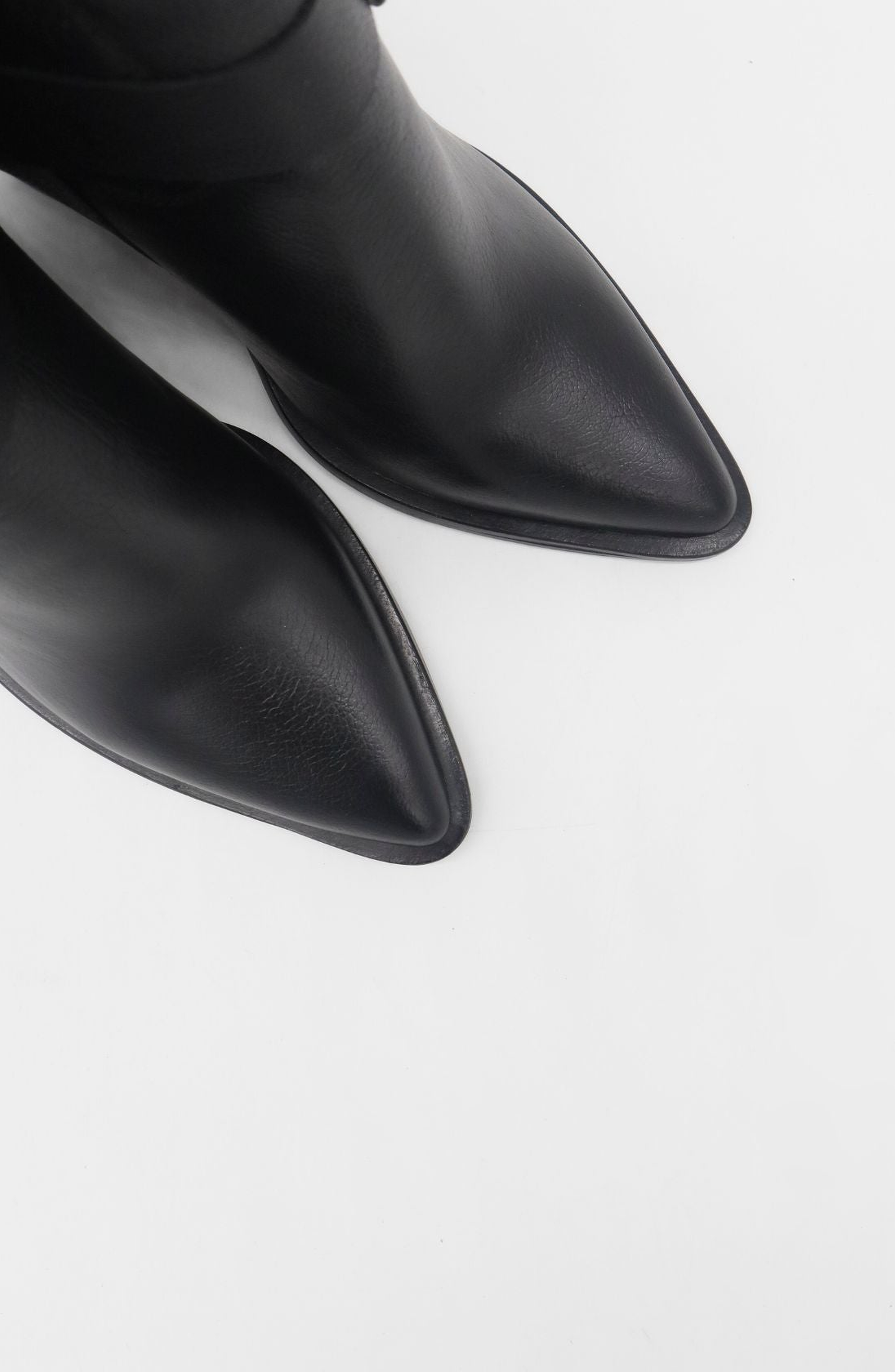 STIVALI NEW YORK Fierezza Western Leather Boots, Alternate, color, Black