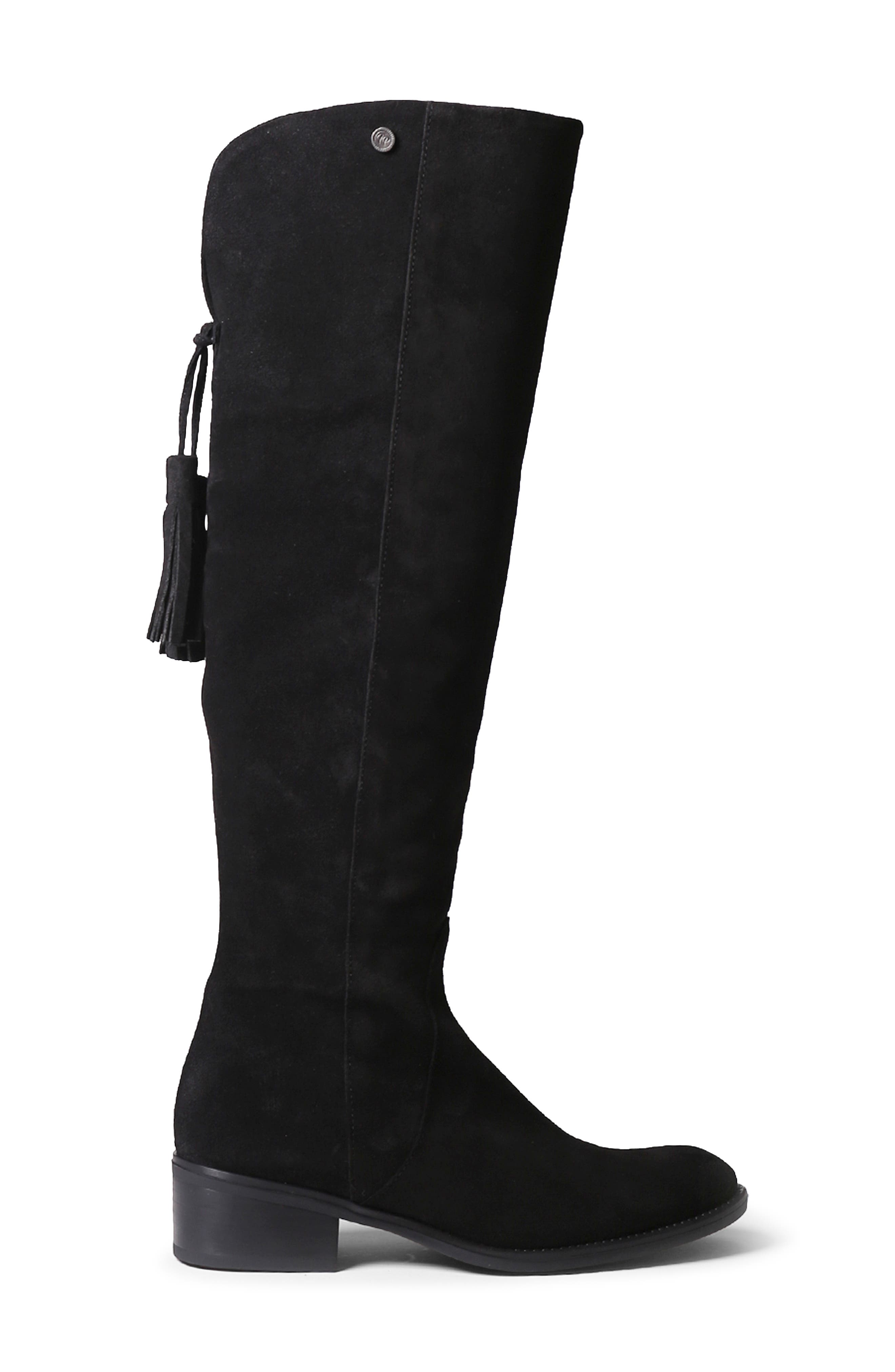 Toni Pons Tripoli Over the Knee Tassel Boot, Alternate, color, 