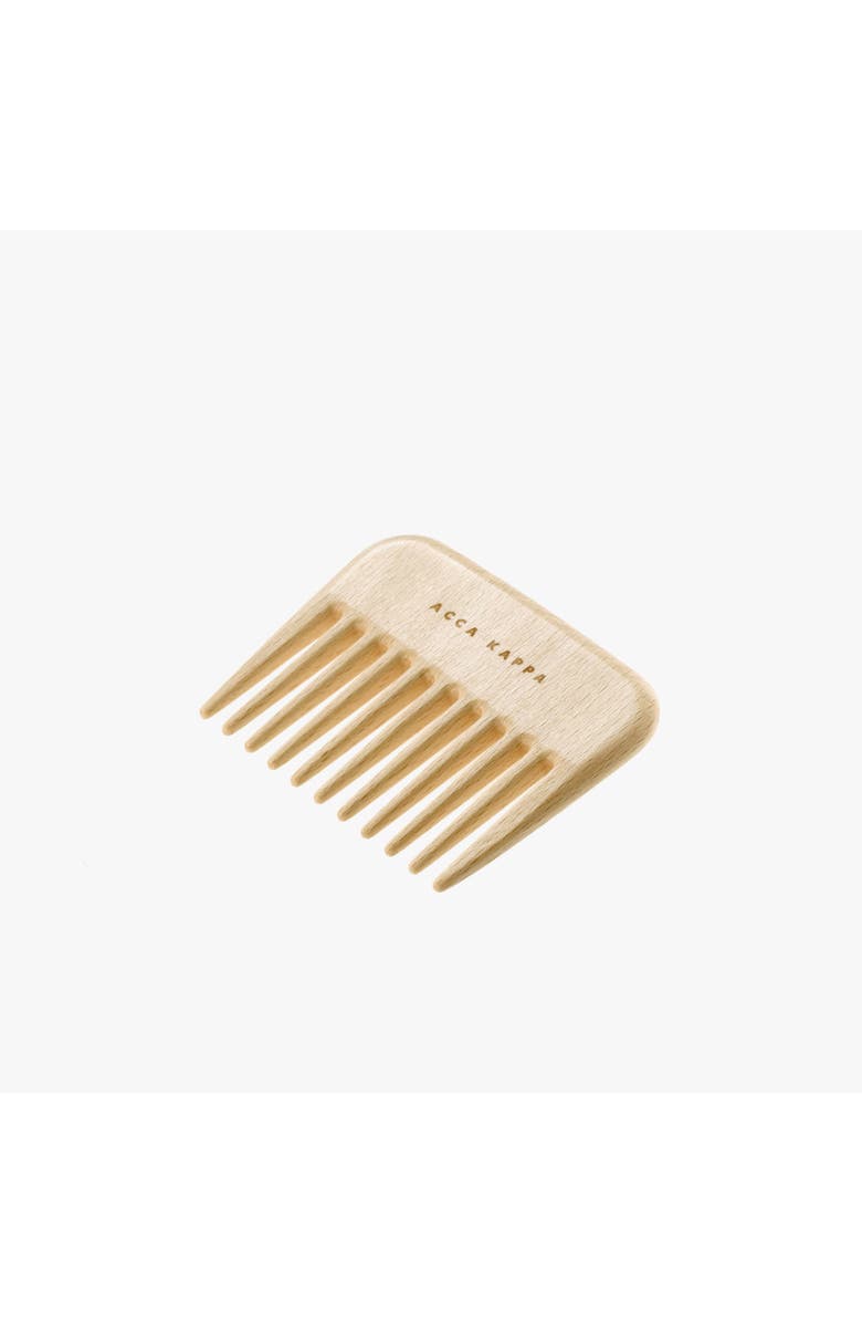 ACCA KAPPA Afro Styler Beechwood Comb, Main, color, Beechwood