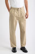 rag & bone Baggy Pleated Twill Chinos