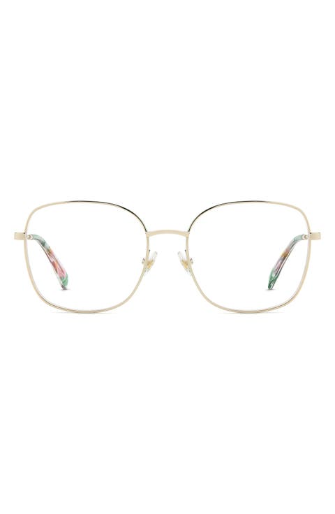 josee 53mm square reading glasses