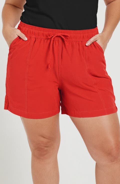 Plus Size 4" Board Shorts