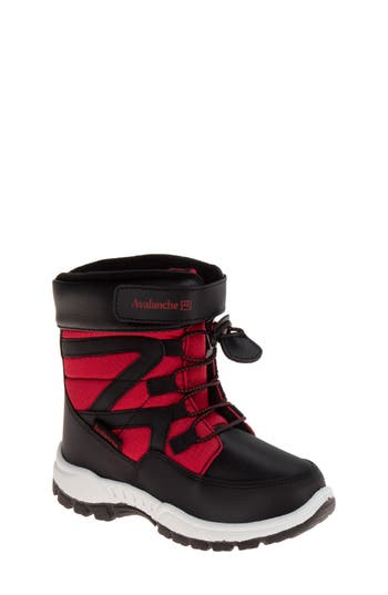 Avalanche Kids'  Snow Boot In Animal Print