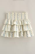 Nordstrom Kids' Smocked Tiered Skirt