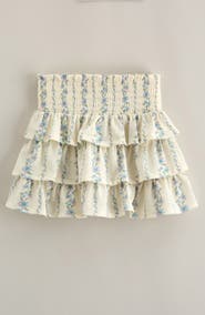 Nordstrom Kids' Smocked Tiered Skirt