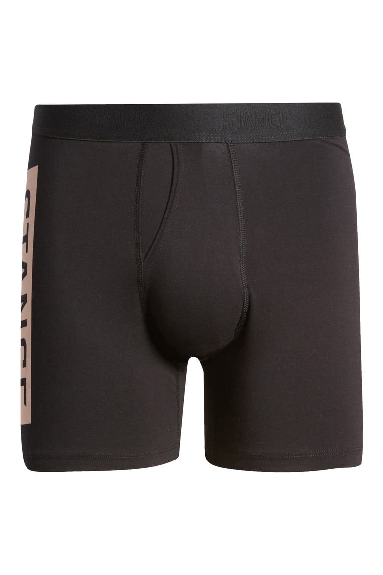 Logo Boxer Briefs, Alternate, color, BLACK