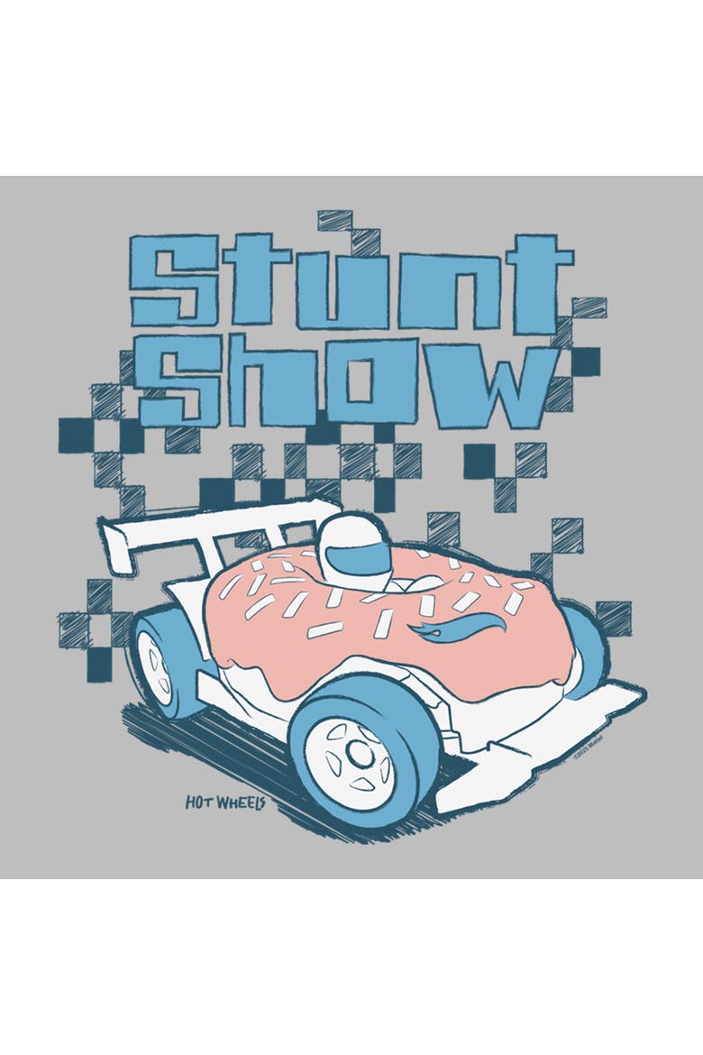 Boy's Hot Wheels Stunt Show Race  Graphic T-Shirt, Alternate, color, Sport Grey