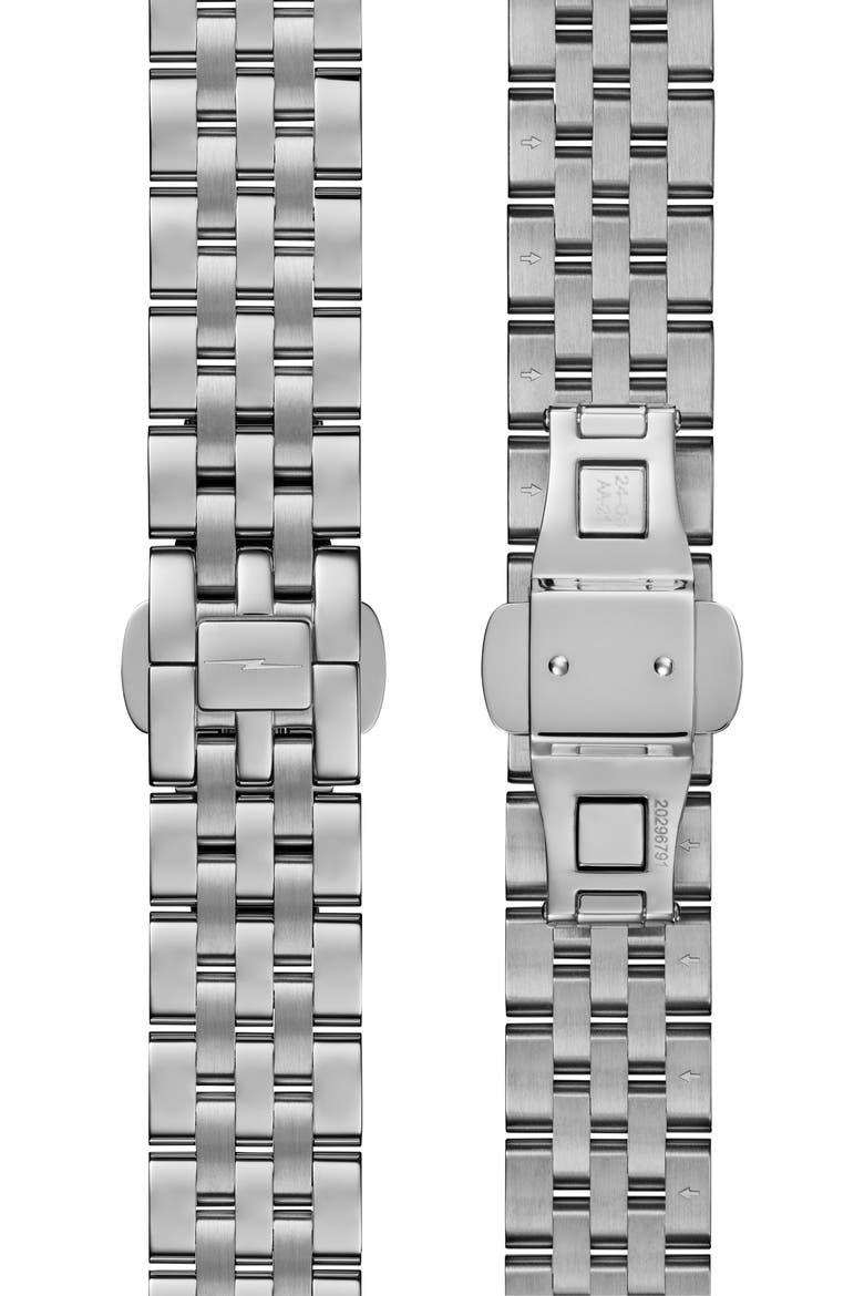 The Circadian Monster Automatic Bracelet Watch, 36mm, Alternate, color, DAY LIGHT BLUE