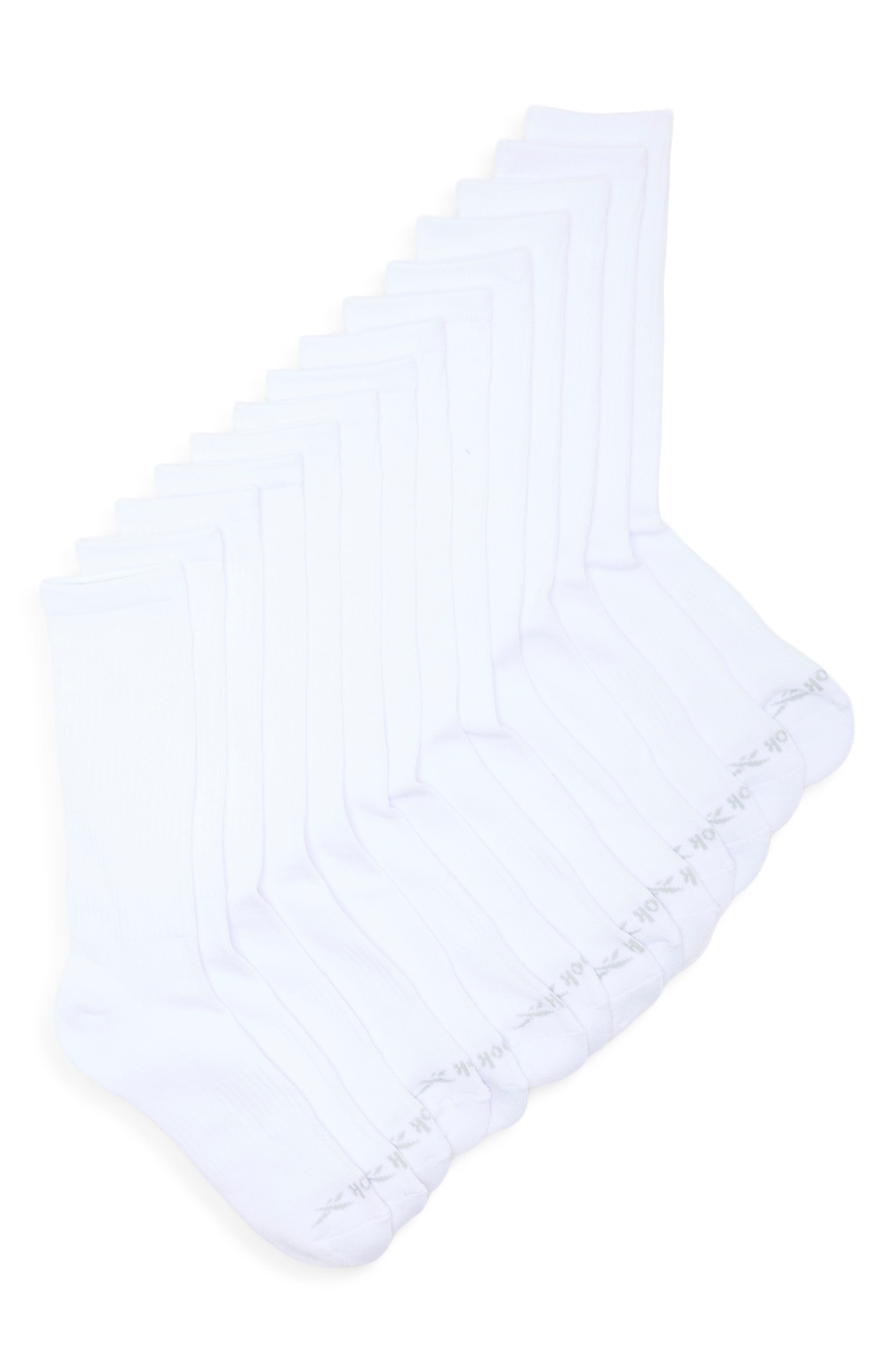 7-Pack Half Terry Crew Socks