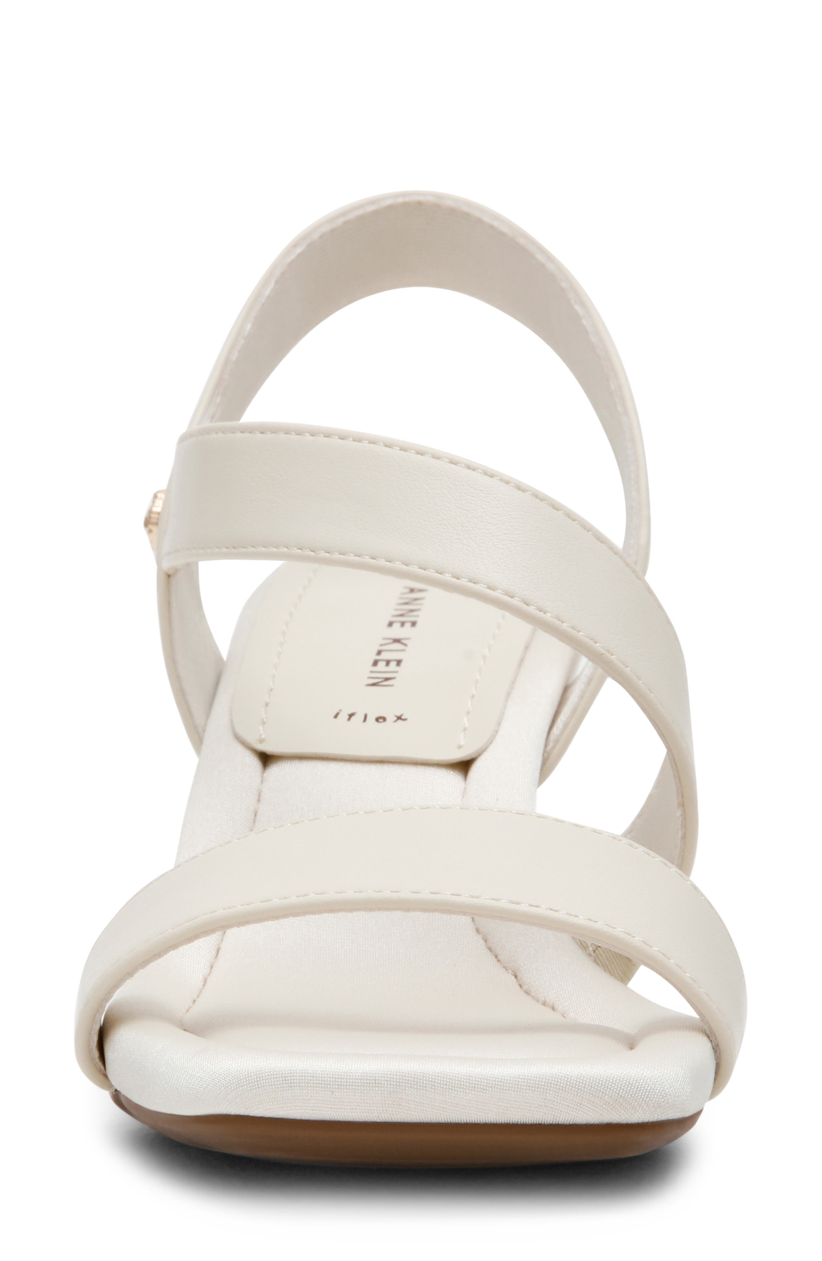 Johanna Slip On Kitten Heel Sandal, Alternate, color, BONE