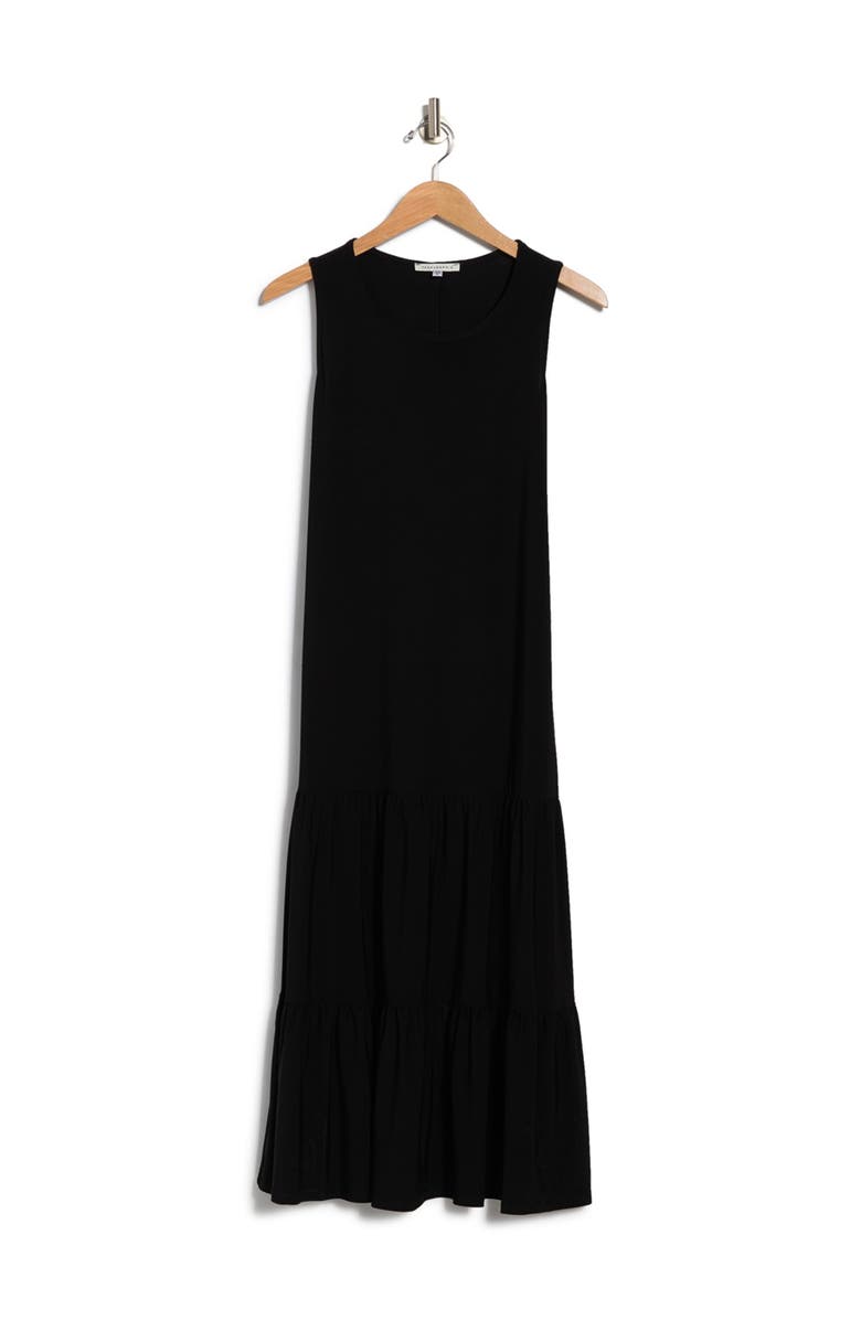 TASH AND SOPHIE Sleeveless Tiered Midi Dress, Alternate, color,