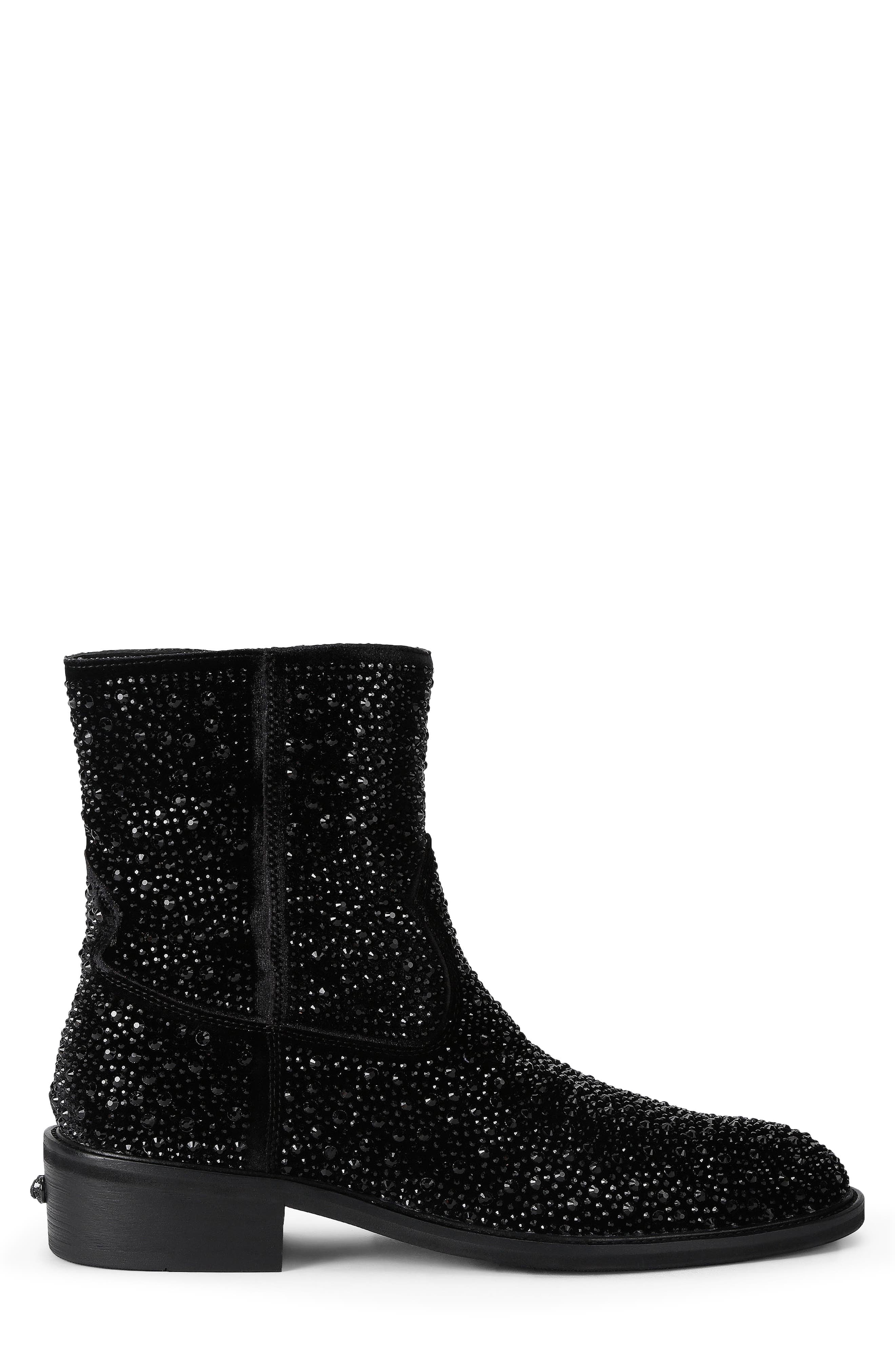 Palmer Western Boot, Main, color, BLACK