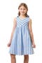  Blue Variegated Stripe