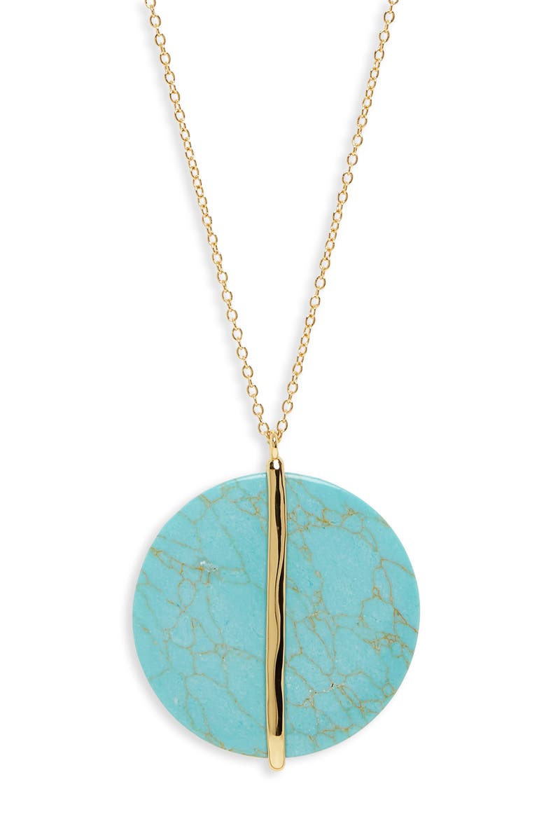 gorjana Brinn Pendant Necklace, Alternate, color, 