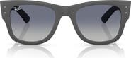 Ray-Ban Mega Wayfarer Liteforce 52mm Gradient Square Sunglasses
