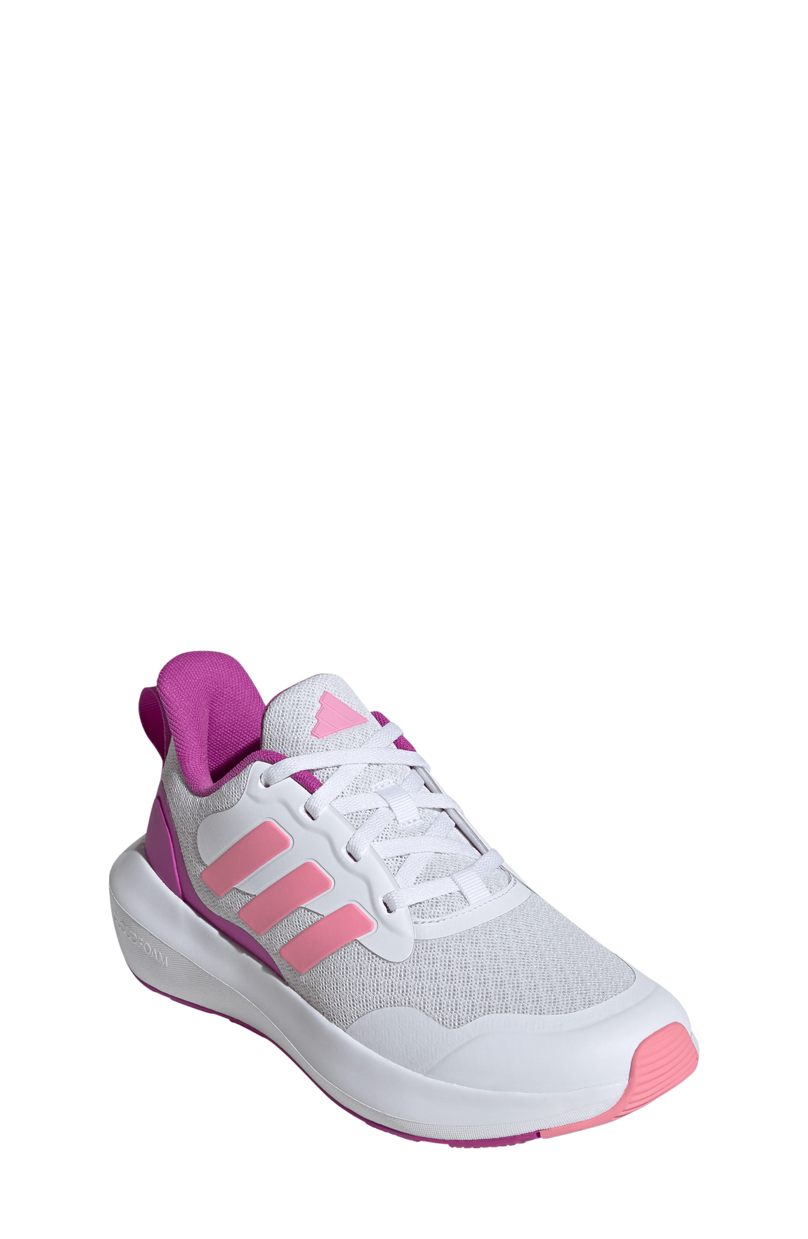 adidas Kids' Fortarun 3.0 Running Shoe, Main, color, Ftwwht/Bli