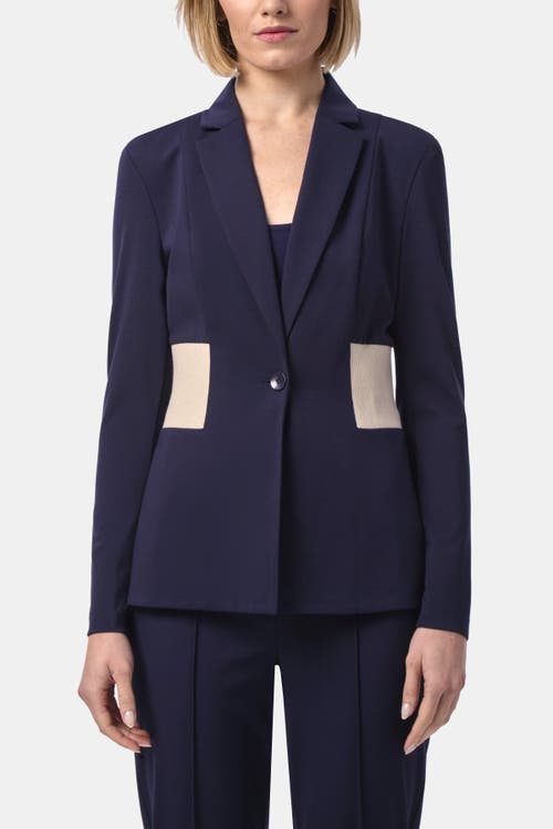 Capsule 121 THE LIGHT BLAZER in Navy/tan 