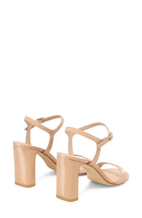 Stuart Weitzman Babette Patent Ankle-strap Sandals