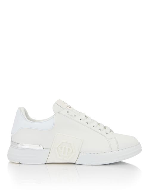 Philipp Plein Low-top Sneakers Phantom Kick$ Unisex In White
