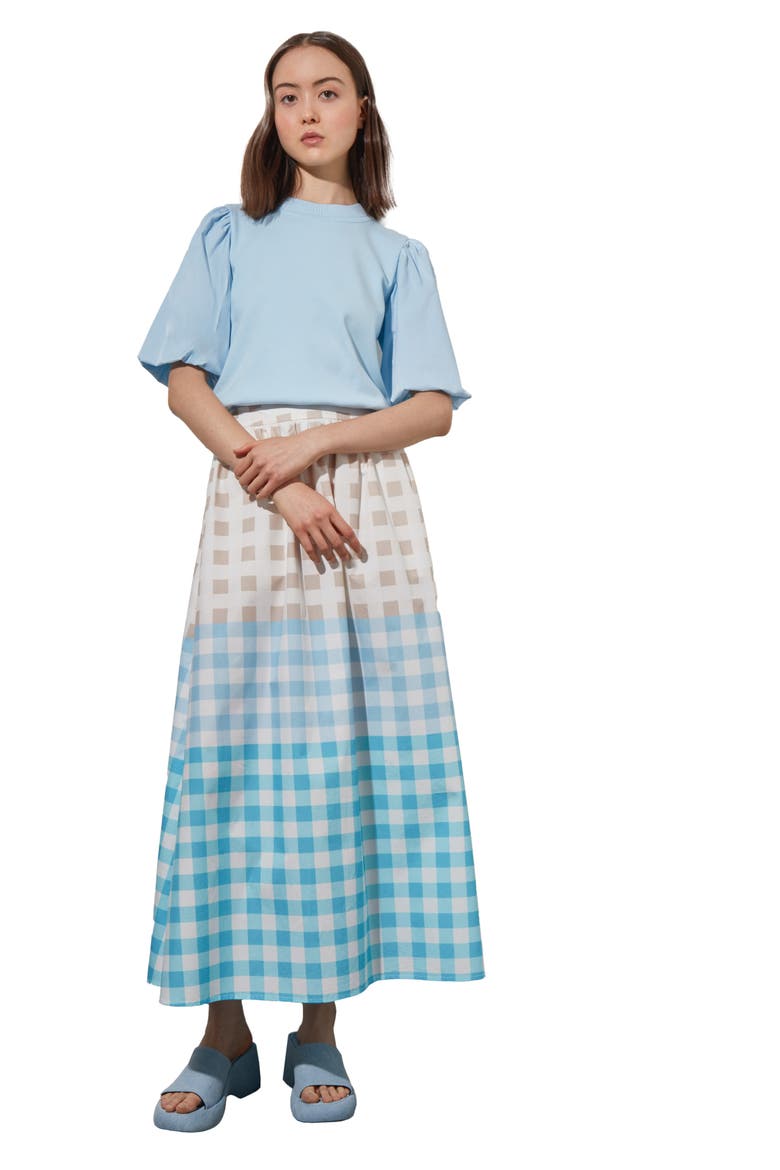 Puff Sleeve Tunic Sweater, Alternate, color, HAZE