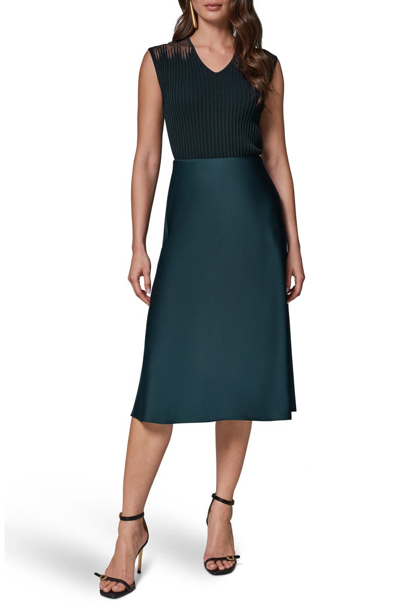 Bias Midi Skirt, Alternate, color, BLK FOREST