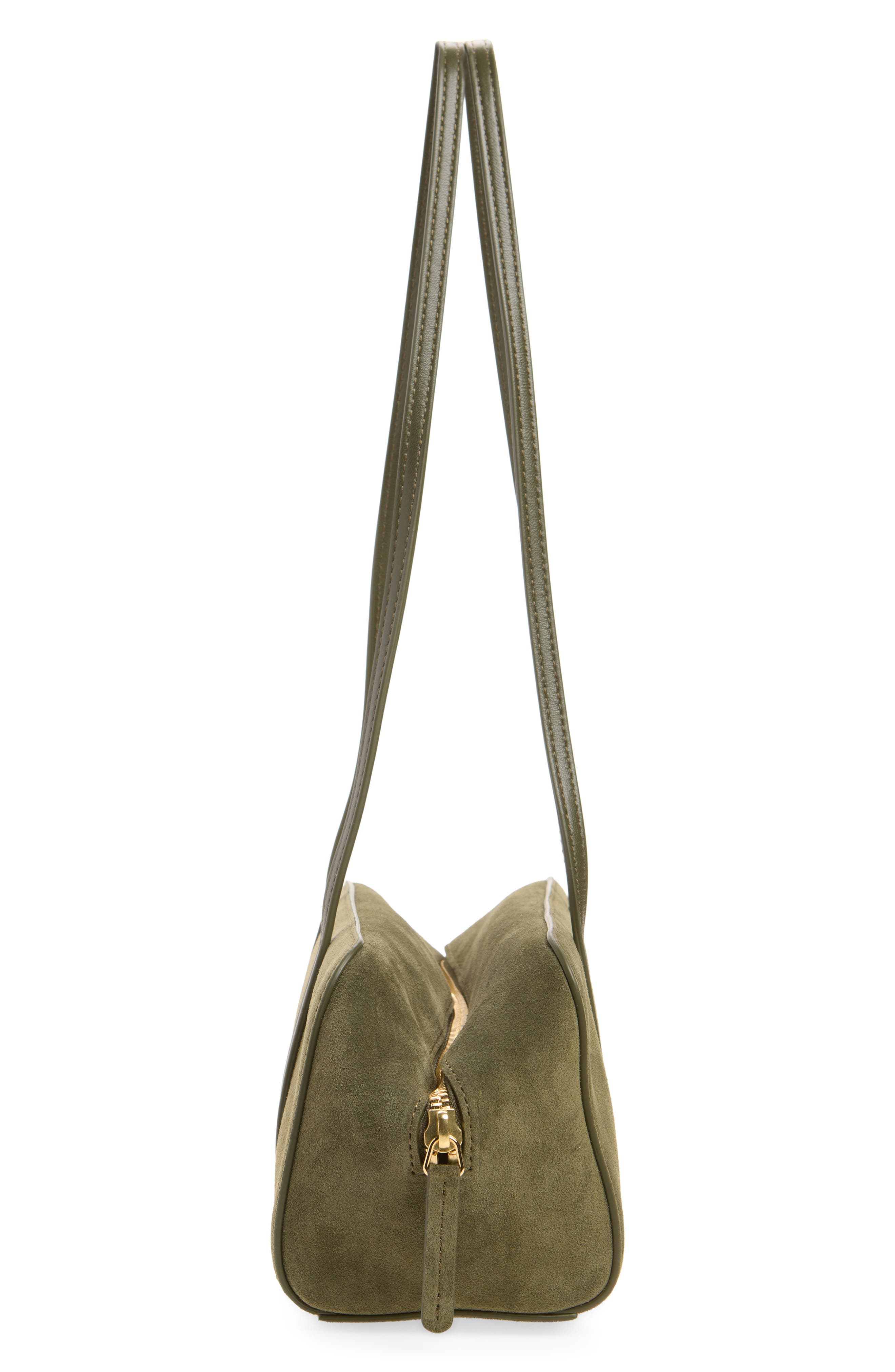 Filo Suede East/West Bag, Alternate, color, ALGAE