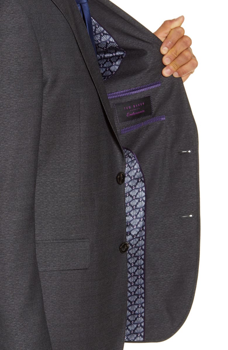 Ted Baker London Roger Trim Fit Solid Wool Suit, Alternate, color,