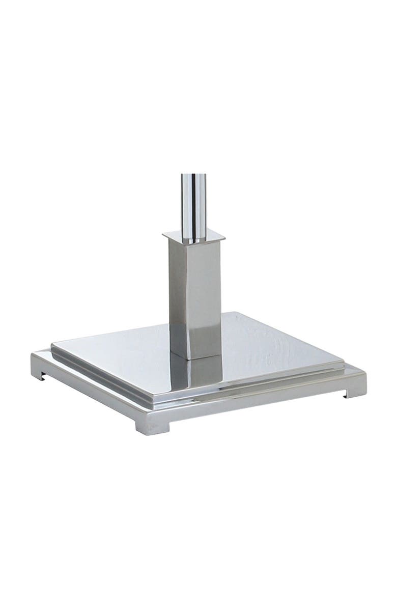 JONATHAN Y Roxy 60" Metal LED Floor Lamp, Alternate, color, Chrome