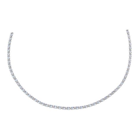 Colored Four Prong Tennis Choker