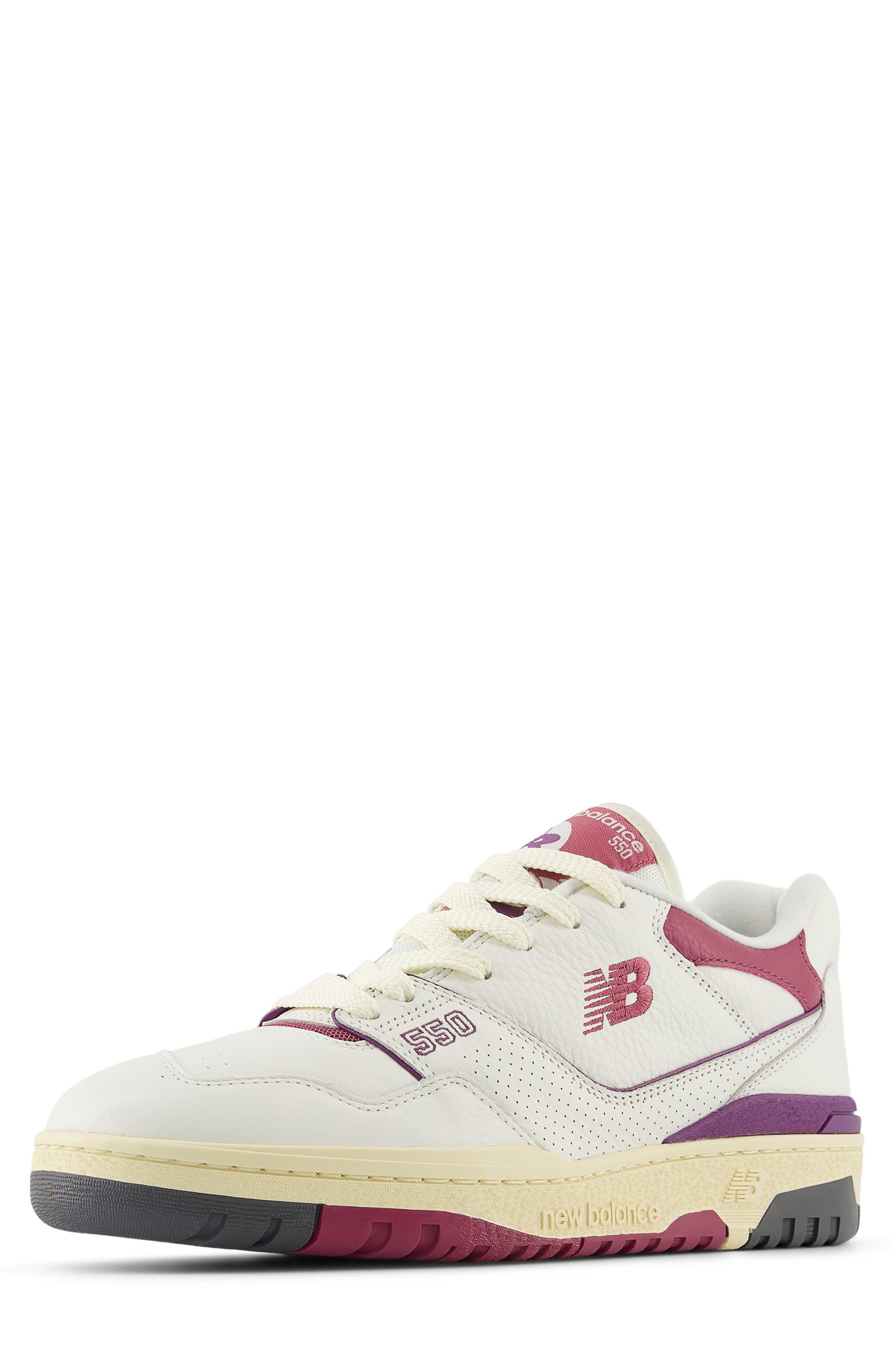 New Balance 550 Low Top Sneaker, Alternate, color, Sea Salt/ Scorpio