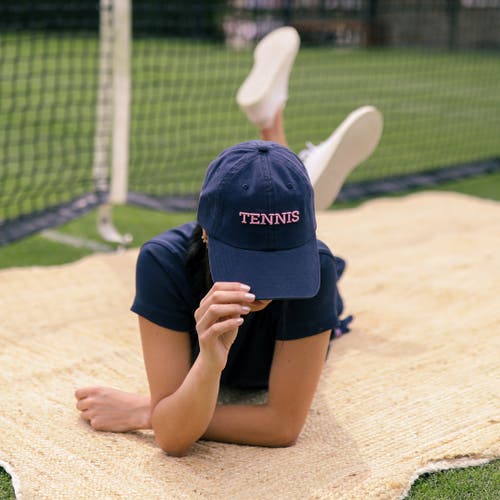 Ame & Lulu Triple Play Hat In Blue