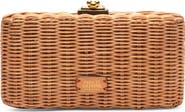Frances Valentine Pepper Wicker Clutch