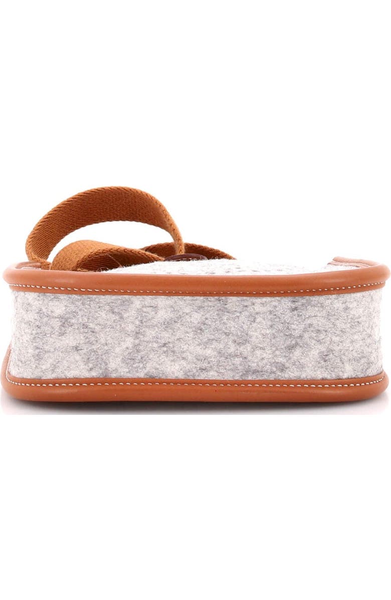 Pre-Owned Hermes Evelyne Bag Gen III Felt TPM, Alternate, color, Gris Clair