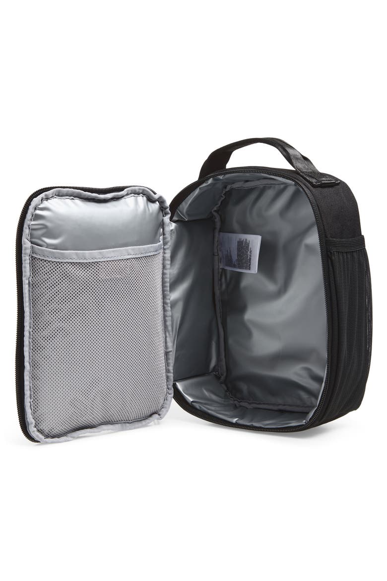Kids' Air Raid Fuel Pack Lunchbox, Alternate, color, BLACK