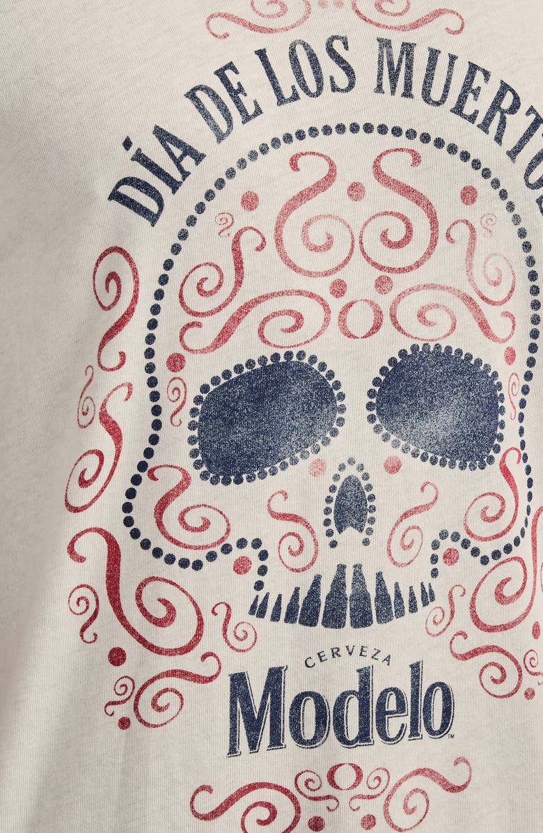 Lucky Brand Modelo Tradition Graphic T-Shirt, Alternate, color, Cloud Dancer