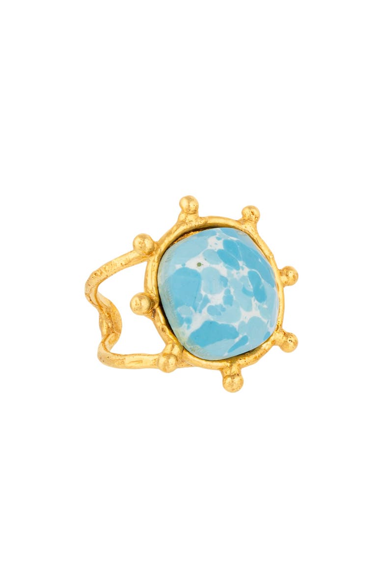 SYLVIA TOLEDANO Coussin Ring, Main, color, Blue
