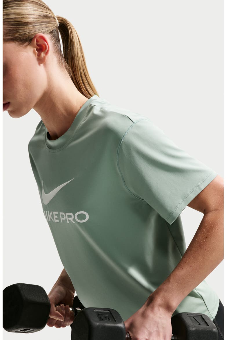Pro Dri-FIT T-Shirt, Alternate, color, STEAM/ WHITE