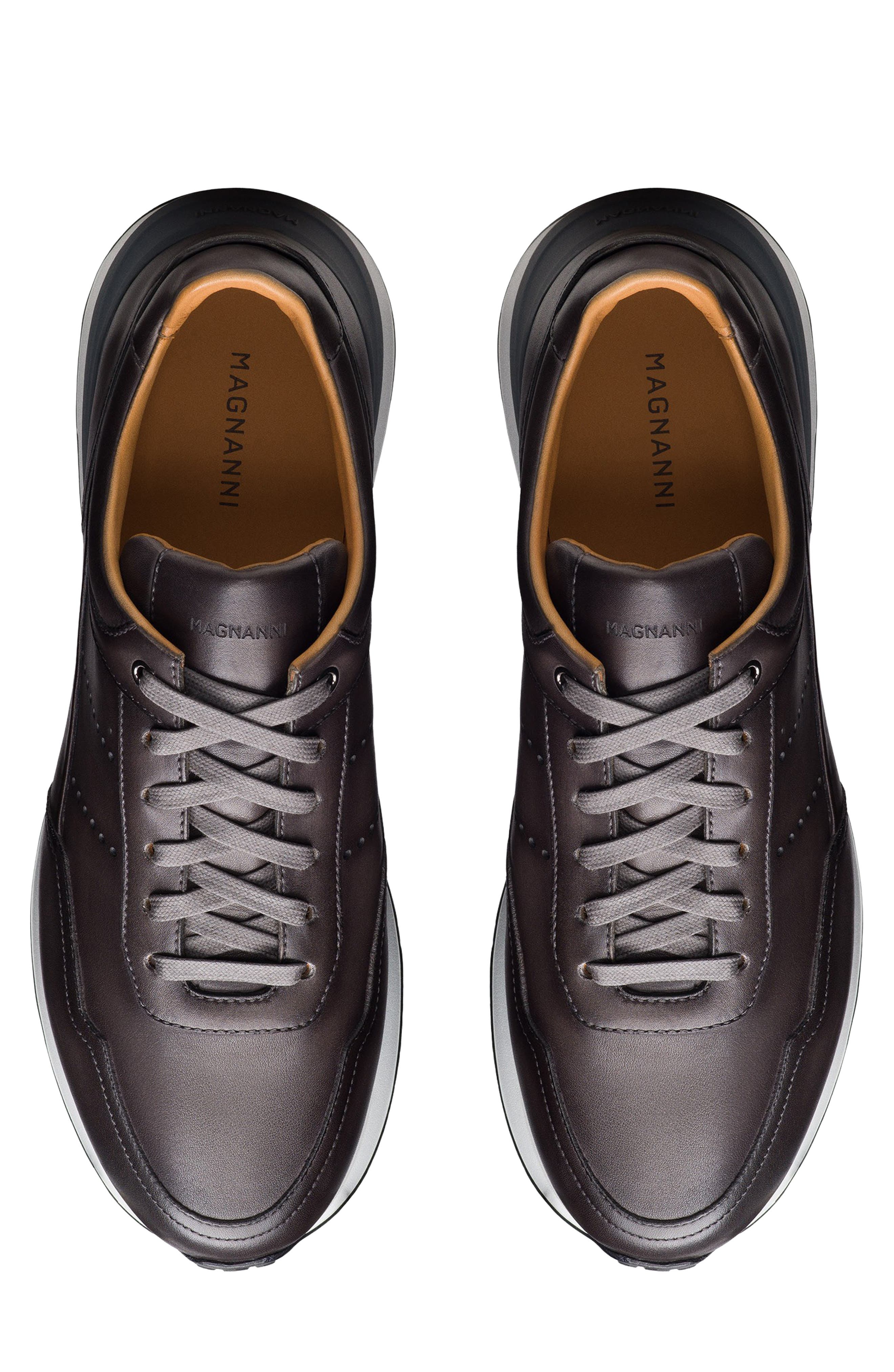 Magnanni Bravo II Sneaker, Alternate, color, Grey