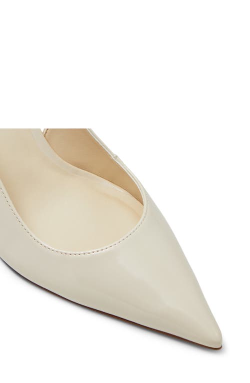 Shop Aldo Seralina Slingback Pointed Toe Pump In Light Beige