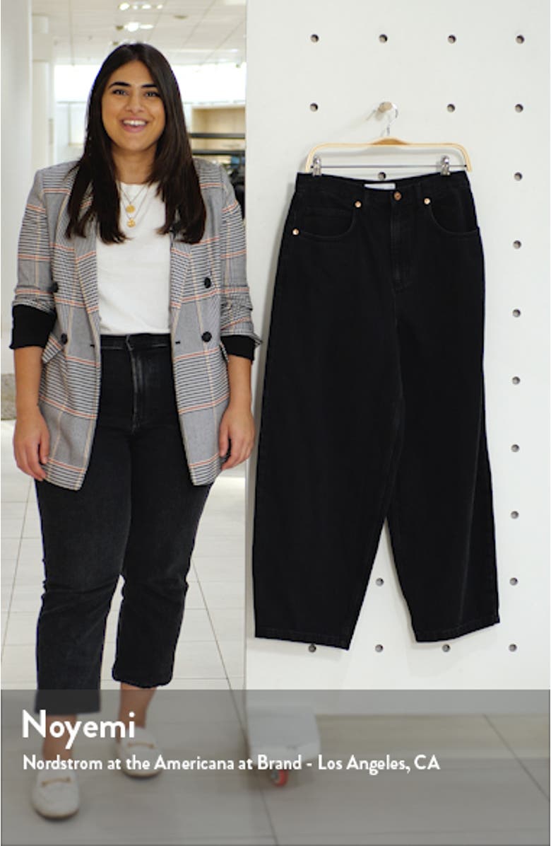 Washed Black Baggy Jeans, sales video thumbnail