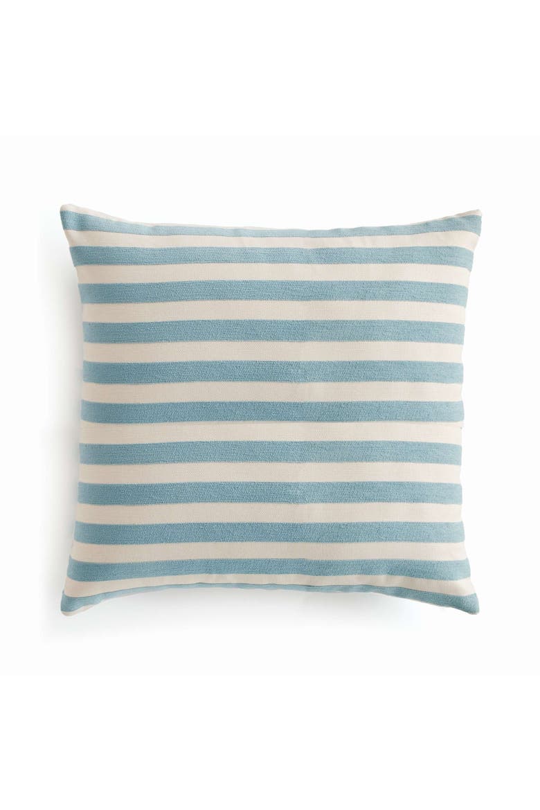 Grant Square Indoor-Outdoor Pillow 24", Main, color, Blue
