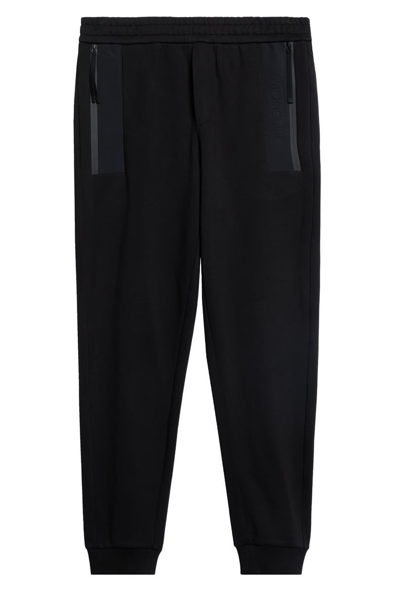 Cotton Joggers, Main, color, BLACK