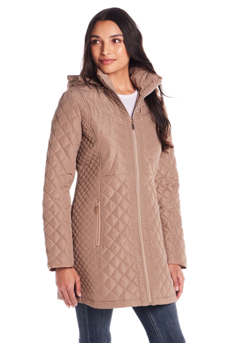 Quilted Jacket, Alternate, color, MUSHROOM OLD